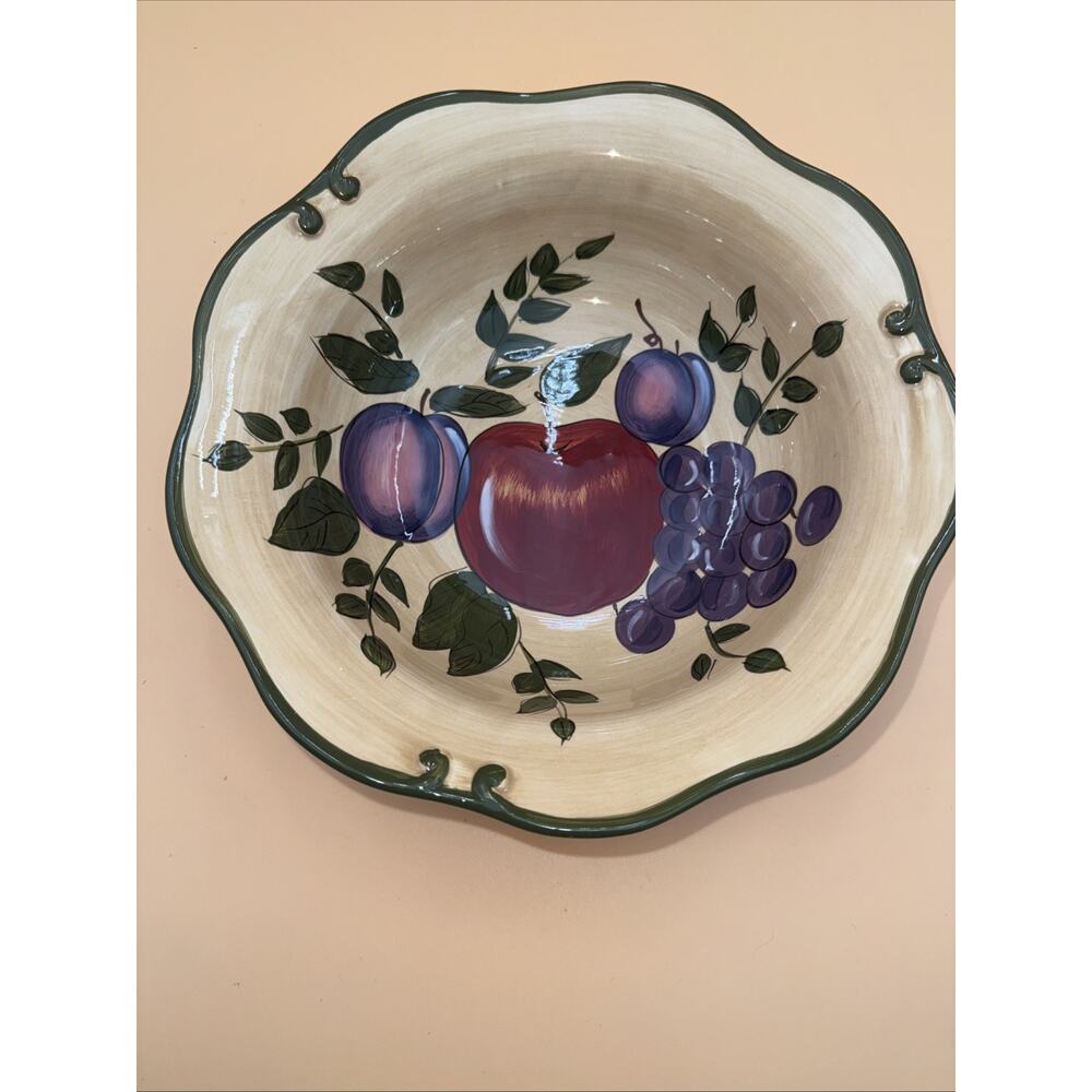 Vintage Home Trends 9 1/2” Vegetable Bowl- Excellent Condition